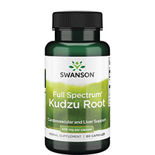 Thuốc cai rượu Kudzu Root Swanson của Mỹ 60 viên