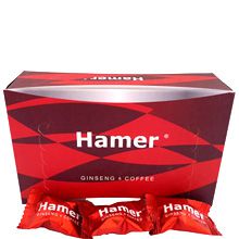 Kẹo sâm Hamer Ginseng & Coffee công nghệ Mỹ hộp 30 viên