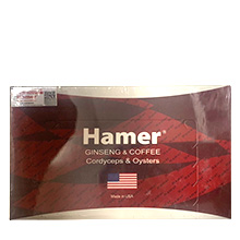 Kẹo sâm Hamer Ginseng & Coffee công nghệ Mỹ hộp 30 viên