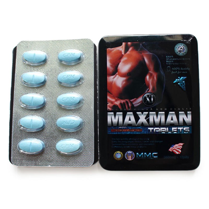 Thuốc trị yếu sinh lý ở nam giới Maxman 10 viên