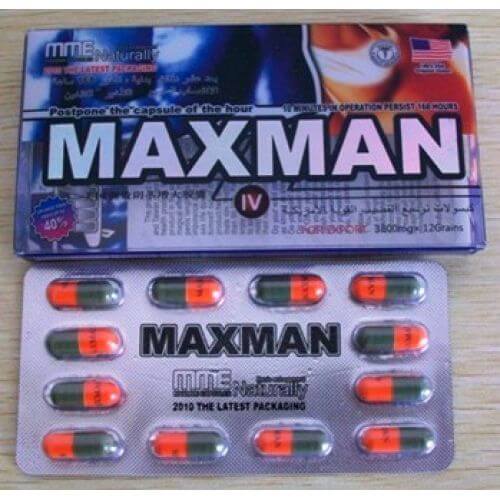 Thuốc cường dương Maxman IV 12 viên