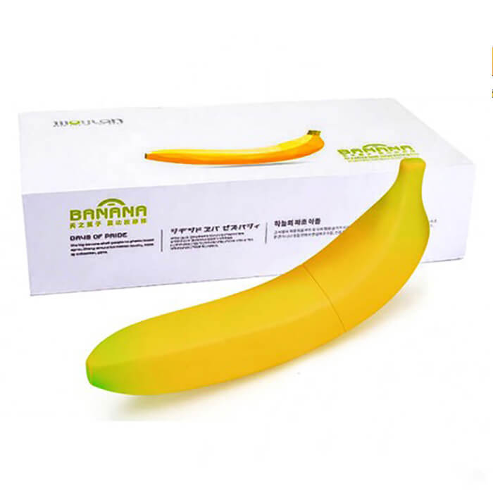 Dương Vật Giả Biên Hòa Hình Trái Chuối Siêu Rung Moylan Banana
