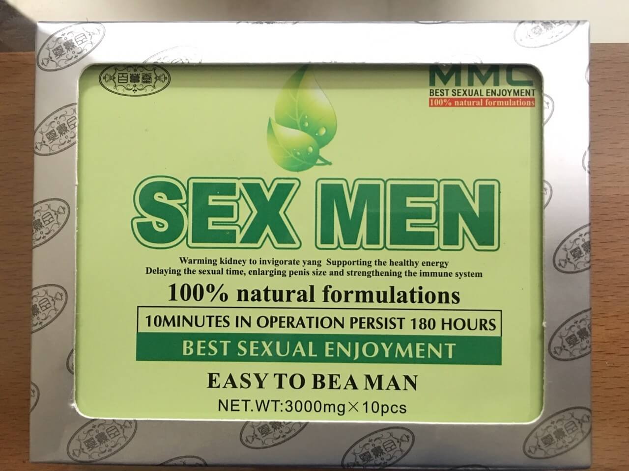  Thuốc tăng sinh lý SexMen Mỹ 10 viên