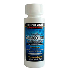 Thuốc mọc râu tóc Minoxidil 5% Kirkland Mỹ 6 chai x 60ml