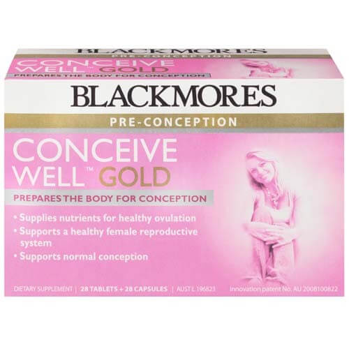 Conceive Well Gold Blackmores Úc 56 viên - Tăng khả năng thụ thai